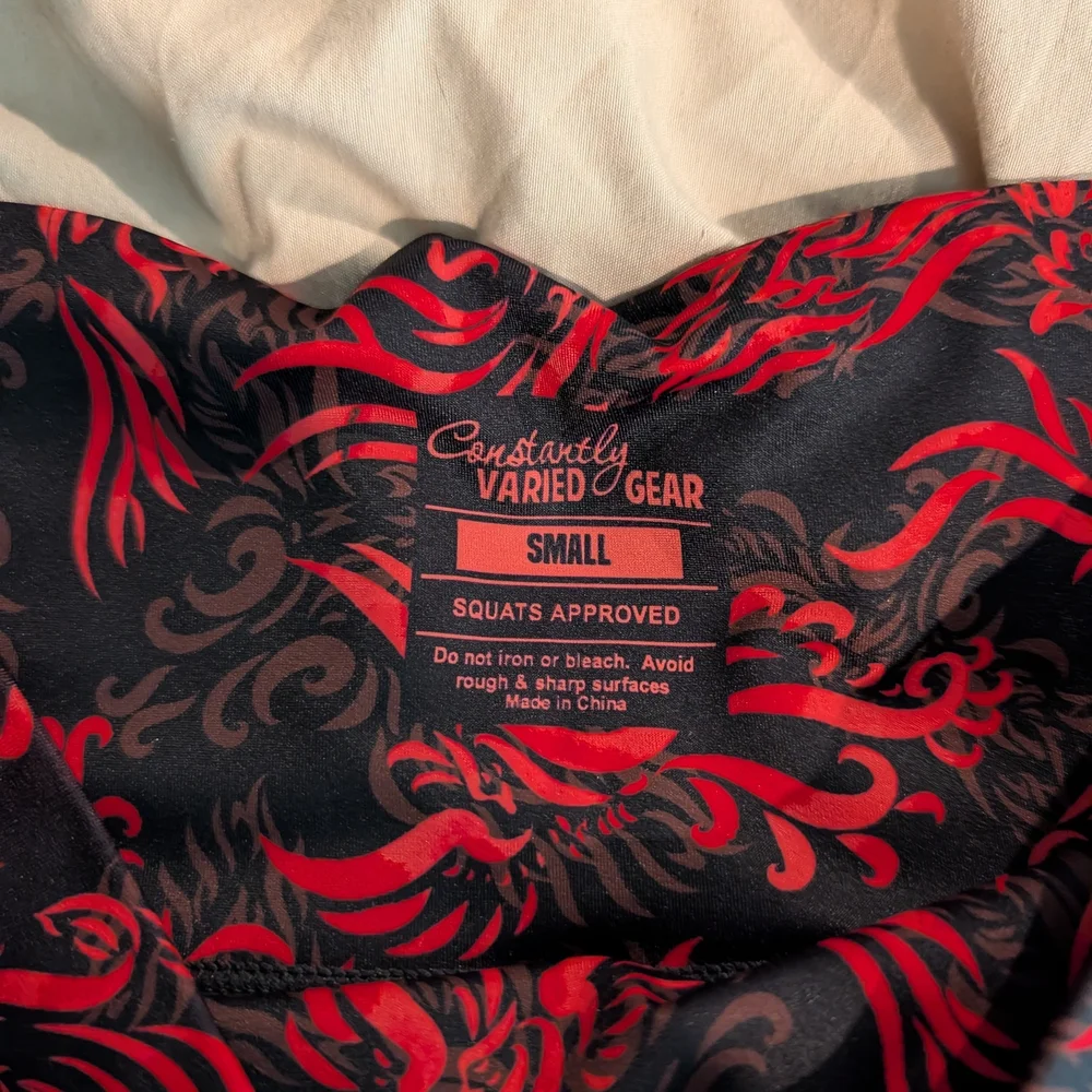 Constantly Varied Gear Red and Black Swirl Shorts - Picture 2 of 2